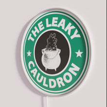 Charger l'image dans la galerie, Magical vibrant colorful bar decor with THE LEAKY CAULDRON logo