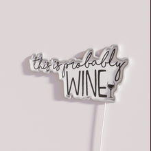 Charger l'image dans la galerie, RGB Neon Bar Sign for Witty Wine Lovers Decorations