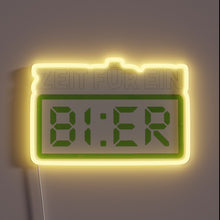 Charger l'image dans la galerie, Neon Beer Sign Illuminates Your Bar with Vibrant RGB Lighting