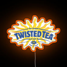 Charger l'image dans la galerie, Twisted tea RGB neon sign orange