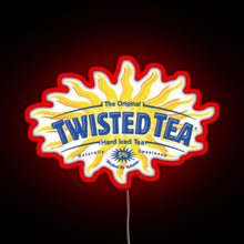 Charger l'image dans la galerie, Twisted tea RGB neon sign red