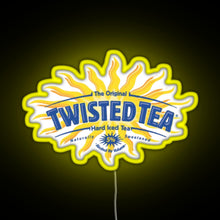 Charger l'image dans la galerie, Twisted tea RGB neon sign yellow