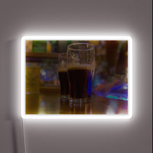 Charger l'image dans la galerie, Double Stout Delight Neon Sign Featuring RGB Beer Bar Lighting