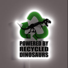Charger l'image dans la galerie, Dinosaur Fossil Illuminated Sign with Vibrant RGB Lighting Effects