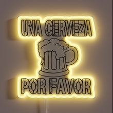 Charger l'image dans la galerie, Unique Neon Sign for Beer Lovers and Latin Culture Enthusiasts