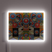 Charger l'image dans la galerie, Vibrant RGB neon sign with urban design and artistic twist.