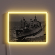 Charger l'image dans la galerie, RGB Neon Sign for USS Kiska AE-35 Ship Store Decor