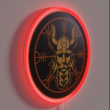 Charger l'image dans la galerie, Legendary Viking Inspiration with Awe-Inspiring Color-Changing Neon Sign Decoration