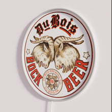 Charger l'image dans la galerie, Retro Dubois Bock Beer Sign Dubois PA Neon Bar Decor