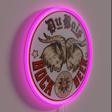 Charger l'image dans la galerie, Retro Dubois Brewery Sign: Vintage Bock Beer Dubois PA Neon Artwork