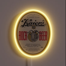 Charger l'image dans la galerie, Vintage RBG Neon Sign for Kaier's Bock Brewery in PA