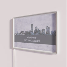 Charger l'image dans la galerie, Vintage Milwaukee inspired neon sign for true Milwaukeean pride vibes