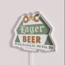 Charger l'image dans la galerie, Vintage Retro Style O.C. Lager Beer Neon Sign for Collectors