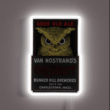 Charger l'image dans la galerie, Eye-catching vintage owl neon sign for brewery or game room
