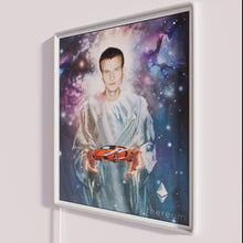 Charger l'image dans la galerie, Vitalik Buterin Inspired Ethereum Luxury Neon Wall Decor Art Sign