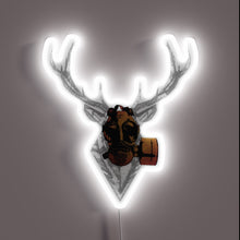 Charger l'image dans la galerie, Radiant neon light illuminates with vibrant colors in wasteland style.
