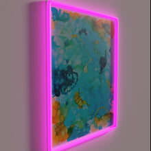 Charger l'image dans la galerie, Add vibrant ambiance with this colorful waterscape LED neon light.