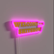 Charger l'image dans la galerie, Add some edgy humor with this neon motivational quote sign.