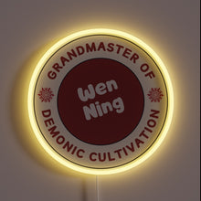 Charger l'image dans la galerie, Wen Ning's iconic neon glow illuminates the darkness in your room