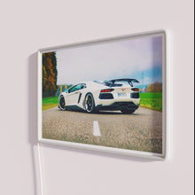 Charger l'image dans la galerie, Vibrant Neon Lamborghini Sign with Colorful LED Lighting Effect