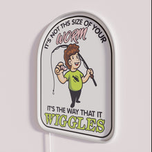 Charger l'image dans la galerie, Neon Decorative Wall Sign: Glow-in-the-Dark Fishing Theme Accentuation Lighting Solution