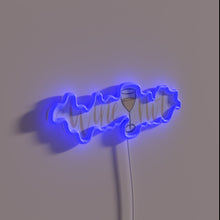 Charger l'image dans la galerie, Wine Not White Sign, Neon Accents for Wine Lover Decor