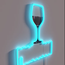Charger l'image dans la galerie, Wine connoisseur's dream: vibrant, customizable RGB neon wine perfection sign.