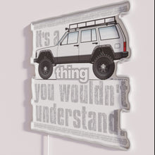 Charger l'image dans la galerie, Unique Modern Decorative XJ White RGB LED Neon Sign Design