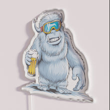 Charger l'image dans la galerie, Vibrant YETI Apres Ski Themed Neon Sign with RGB Color Options