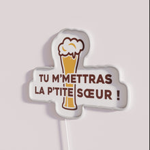 Charger l'image dans la galerie, RGB Neon Dikkenek Wall Art Sign for Music Lovers Bedrooms