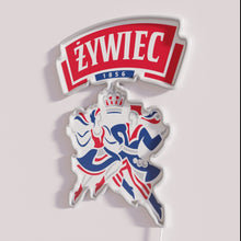 Charger l'image dans la galerie, Glowing Neon Sign for Zywiec Beer Enthusiasts and Polish Culture Fans
