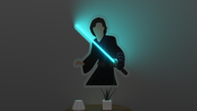 Charger l'image dans la galerie, Star wars fanart neon led art