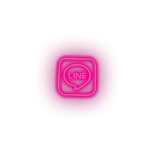 Charger l'image dans la galerie, pink 200_line_logo_logos led neon factory