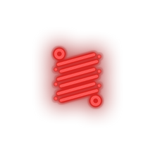 Charger l'image dans la galerie, red 229_rise_coin_crypto_currency_cryptocurrency led neon factory