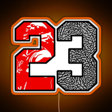 Charger l'image dans la galerie, 23 Cement RGB neon sign orange