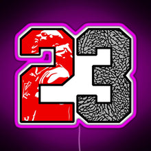 Charger l'image dans la galerie, 23 Cement RGB neon sign  pink