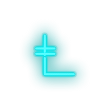 Charger l'image dans la galerie, ice_blue 240_leo_coin_coin_crypto_crypto_currency led neon factory