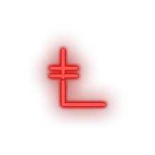 Charger l'image dans la galerie, red 240_leo_coin_coin_crypto_crypto_currency led neon factory