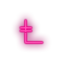 Charger l'image dans la galerie, pink 240_leo_coin_coin_crypto_crypto_currency led neon factory