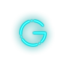 Charger l'image dans la galerie, ice_blue 248_gulden_coin_crypto_crypto_currency led neon factory