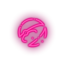 Charger l'image dans la galerie, pink 249_nexus_coin_crypto_crypto_currency led neon factory