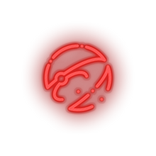 Charger l'image dans la galerie, red 249_nexus_coin_crypto_crypto_currency led neon factory