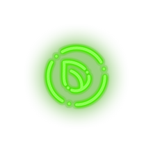 Charger l'image dans la galerie, green 250_peer_coin_coin_crypto_crypto_currency led neon factory