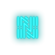 Charger l'image dans la galerie, ice_blue 254_neoscoin_coin_crypto_crypto_currency led neon factory