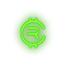 Charger l'image dans la galerie, 255 rubycoin coin crypto crypto currency Neon led factory