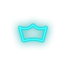 Charger l'image dans la galerie, ice_blue 257_crown_coin_crypto_crypto_currency led neon factory