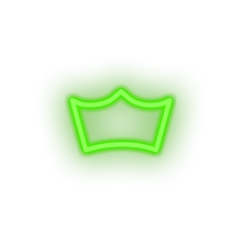 Charger l'image dans la galerie, green 257_crown_coin_crypto_crypto_currency led neon factory