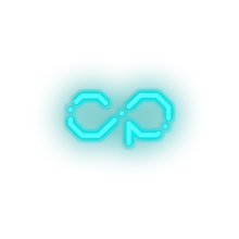 Charger l'image dans la galerie, ice_blue 258_counterparty_coin_crypto_crypto_currency led neon factory