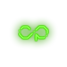 Charger l'image dans la galerie, green 258_counterparty_coin_crypto_crypto_currency led neon factory