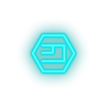 Charger l'image dans la galerie, ice_blue 260_emercoin_coin_crypto_crypto_currency led neon factory